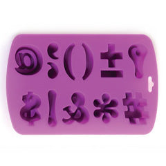 Sillicone Baking Tray Symbols