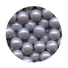Silver 10mm Chocolate Pearls Sixlet 87g