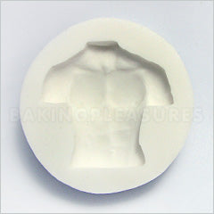 FPC Sugarcraft Six Pack Torso Silicone Mould