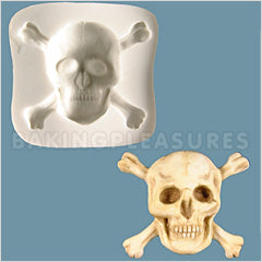 FPC Sugarcraft Skull Silicone Mould
