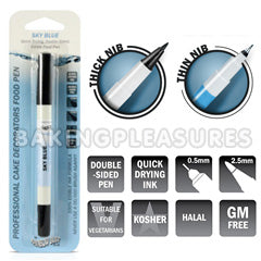Sky Blue Edible Food Pen