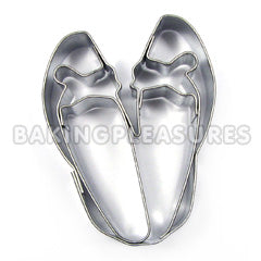 Slippers Cookie Cutter 2.25"