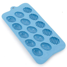 Small Decorated Easter Egg Silicone Chocolate Mould