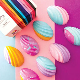 Small Swirl Easter Egg Silicone Chocolate Mould