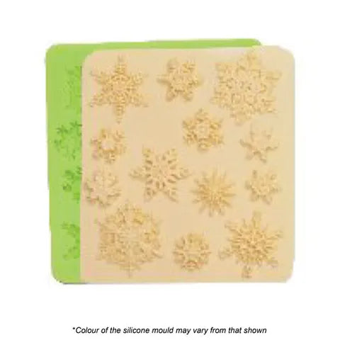 Christmas Assorted Snowflakes Silicone Mould