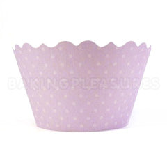 Soft Purple Cupcake Wrappers 12pcs