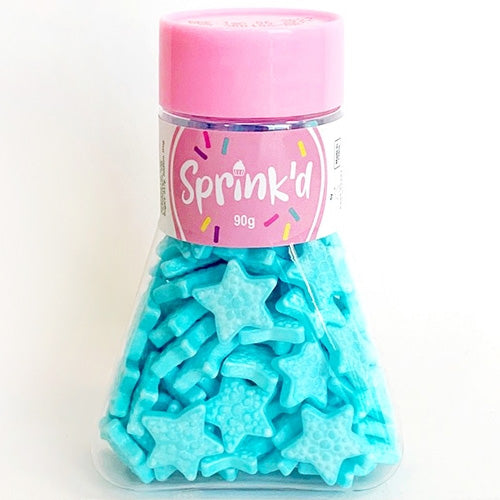 Sprinkd Blue Starfish 19mm Sprinkles 90g