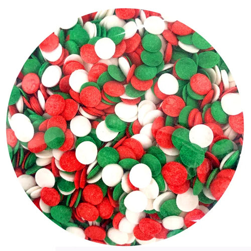 Sprinkd Christmas Confetti Sequins 7mm Sprinkles 90g