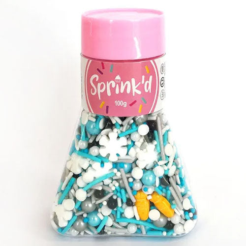 Sprinkd Christmas Frosty Snowman Sprinkles 100g