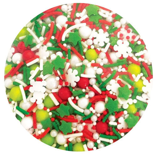 Sprinkd Christmas Jolly Medley Sprinkles 90g