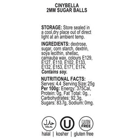 Sprink'd | Cinybella | Sugar Balls 2mm | 60G