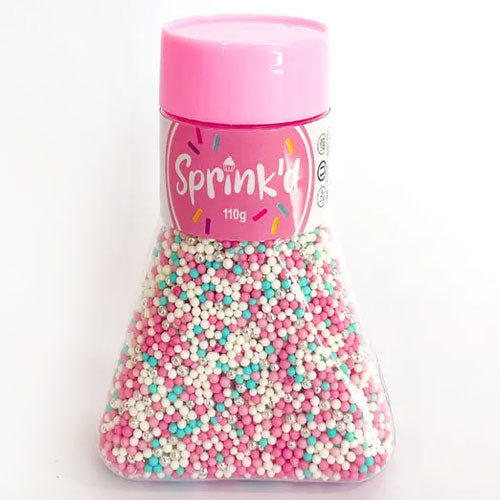 Sprinkd Nonpareils Cinybella 2mm Sprinkles 110g