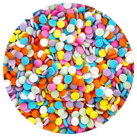 Sprinkd Mini Rainbow Sequins 5mm Sprinkles 60g