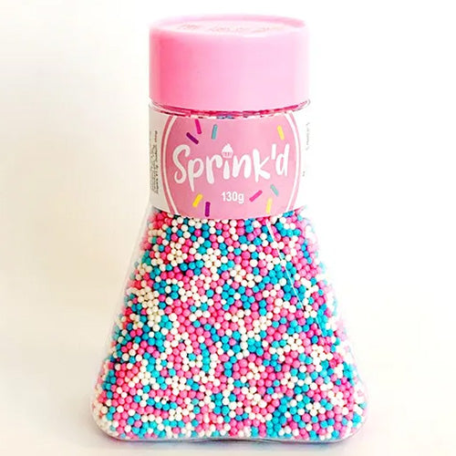 Sprinkd Nonpareils Unicorn 2mm Sprinkles 110g