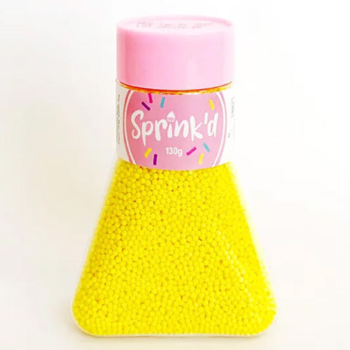 Sprinkd Nonpareils Yellow 2mm Sprinkles 130g