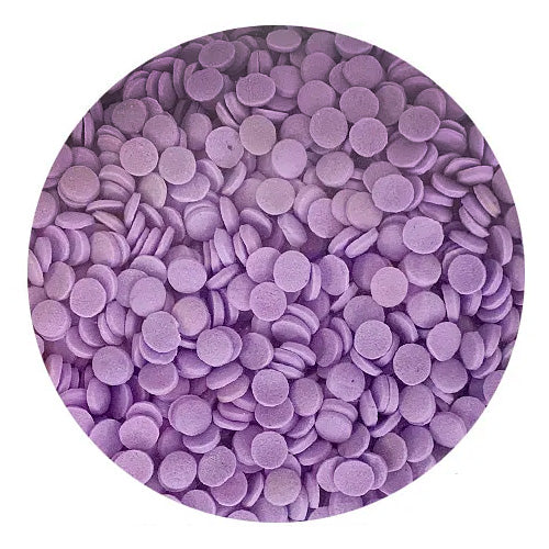Sprinkd Purple Confetti Sequins 7mm Sprinkles 90g