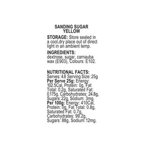 SPRINK'D | SANDING SUGAR | YELLOW | 60G