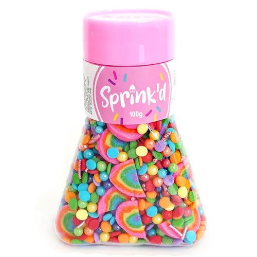 Sprinkd Whimsical Rainbow Sprinkle Mix 100g