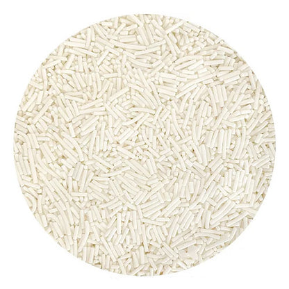 Sprinkd White Jimmies Sprinkles 100g