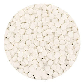 Sprinkd White Confetti Sequins 7mm Sprinkles 90g