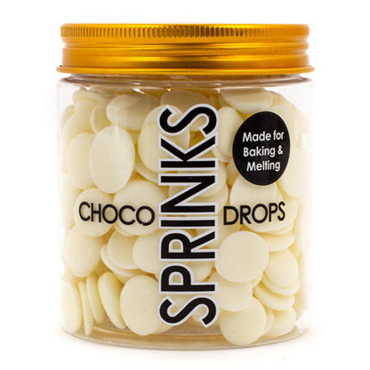 Sprinks Choco Drops White 200g