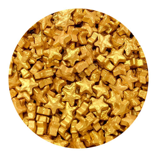 Sprinks Gold Stars Sprinkles 70g