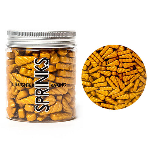 Sprinks Gold Unicorn Horn Sprinkles 75g