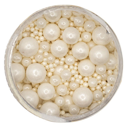 Sprinks Pearl White Bubble Bubble Sprinkles 75g