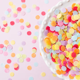 Sprinks Rainbow Confetti Edible Wafer Decorations 9g