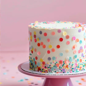 Sprinks Rainbow Confetti Edible Wafer Decorations 9g