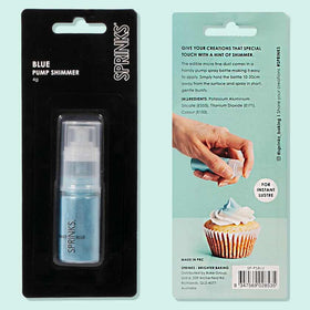 Sprinks Shimmer Dust Pump Spray Blue