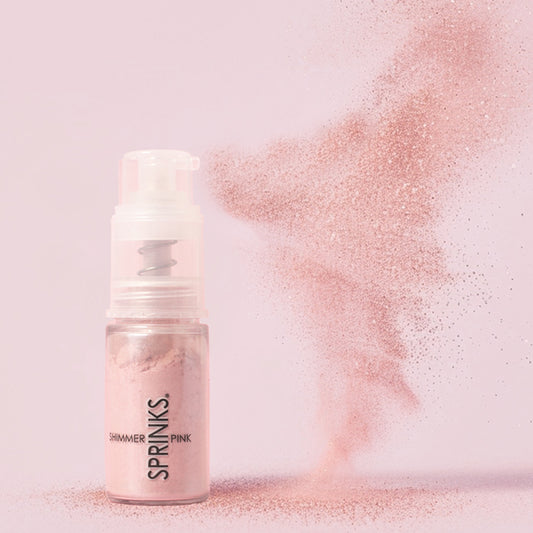 Sprinks Shimmer Dust Pump Spray Pink