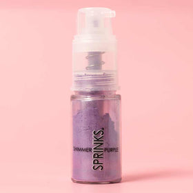 Shimmer Dust Pump Spray Purple