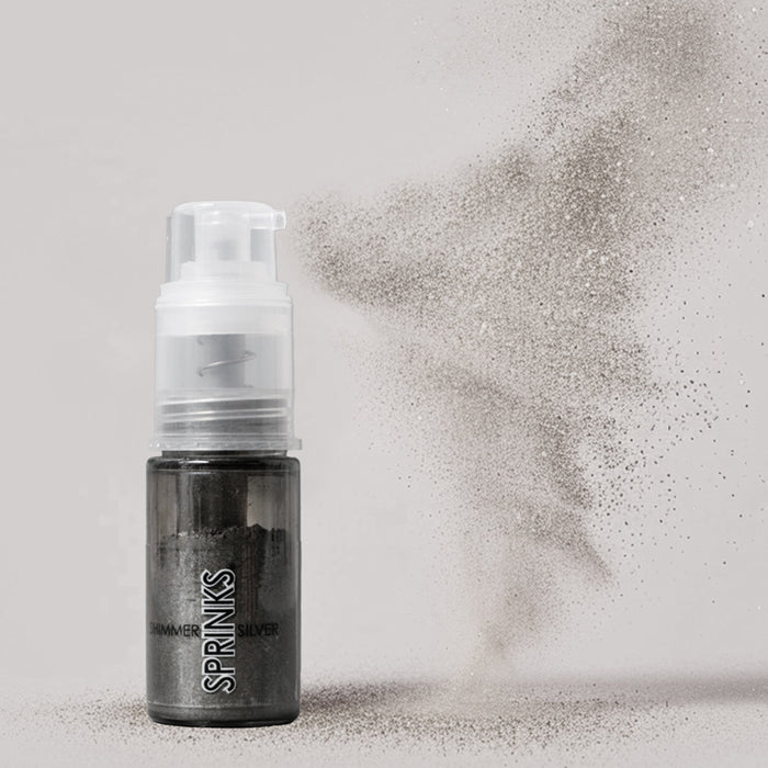 Sprinks Shimmer Dust Pump Spray Silver