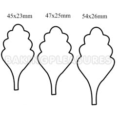 Standard Leaf Cutters 3pcs