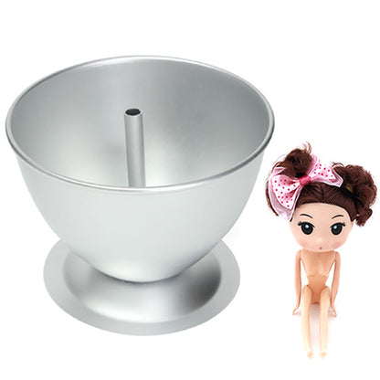 Sugar Crafty Dolly Cake Tin Set (Brunette Dolly)