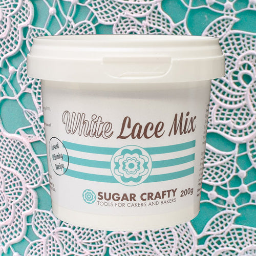Sugar Crafty White Lace Mix 200g