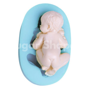 Sugar Shapes Sleeping Baby Silicone Mould