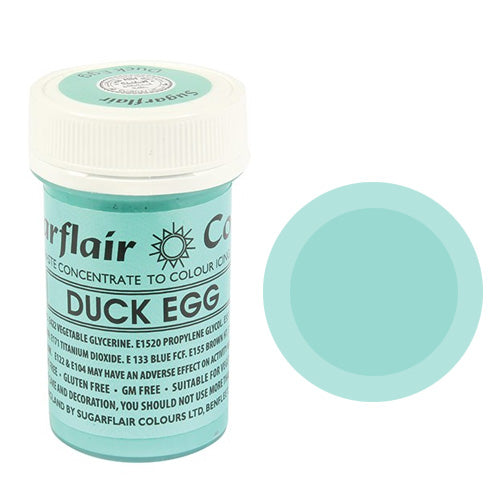 Sugarflair Spectrum Paste Colour Duck Egg 25g