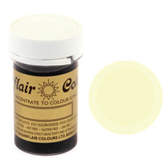 Sugarflair Pastel Paste Colour Pearl Ivory 25g