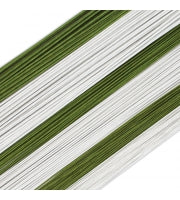 SUNRISE Floral Wire 26 Gauge - GREEN (50 Pack)