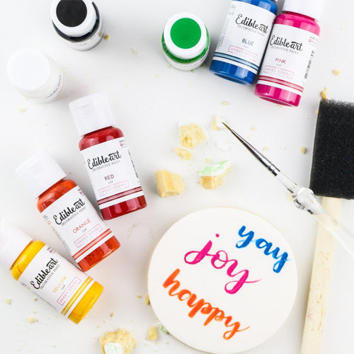 Sweet Sticks Edible Art Paint PRIMARY 8 Pack 15ml