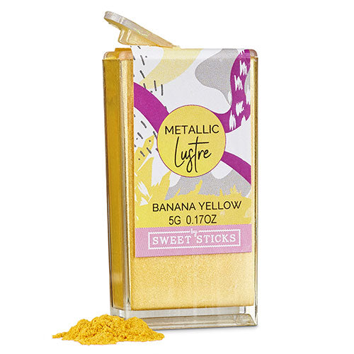 Sweet Sticks Metallic Lustre Dust Banana Yellow 5g