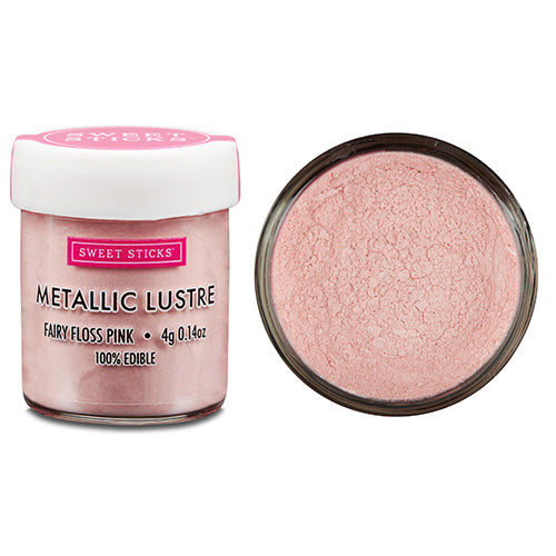 Sweet Sticks Metallic Lustre Dust Fairy Floss Pink 4g