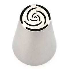 Medium Ten Rose Petal Piping Tip N13