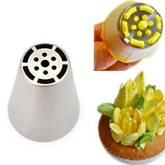 Medium Tender Tulip Six Petal Piping Tip N11