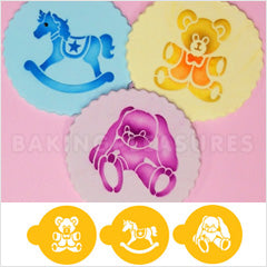 Toy  Stencils 3pcs