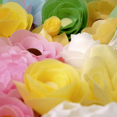 Translucent Light Peach Edible A4 Wafer/Rice Paper 12pcs