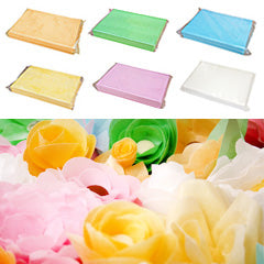 Translucent Rainbow Edible A4 Wafer/Rice Paper 12pcs