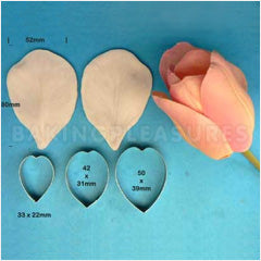 Tulip Petal Cutter & Veiner Set